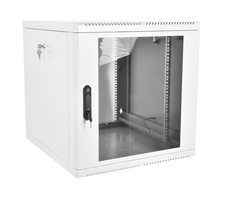 ЦМО ШРН-М-12.650 Шкаф телекоммуникационный настенный разборный 12U (600 × 650), съемные стенки, дверь стекло
