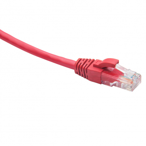 RJ45-RJ45 U/UTP Cat.5e LSZH нг(А)-HF (DR-181320), Патч-корд (коммутационный шнур), 10м, красный