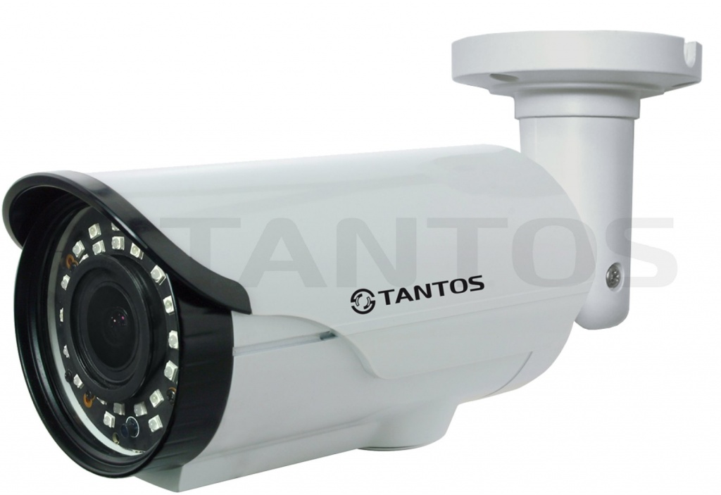 Tantos TSc - PL1080pHDv (2.8 - 12) 2Mp Цилиндрическая мультиформатная 4в1 видеокамера 1080P «День/Ночь»