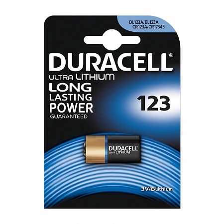 Duracell Ultra CR123A Батарея (1шт/уп)