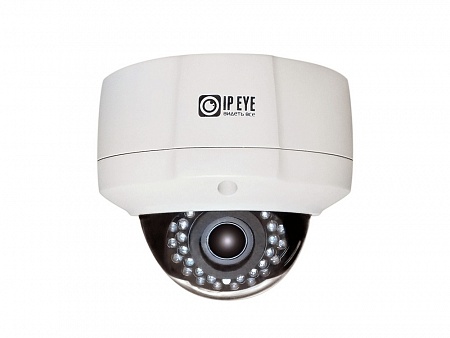 IPEYE DA5-SUNPR-2.8-12-01 5-и мегапиксельная антивандальная IP-камера DA4-SUNPR-2.8-12-01 это профессиональное решение для организации аудио и видео мониторинга на улице или внутри помещения в высоком разрешении. Модель оснащена современным сенсором с прогрессивным сканированием, подсветкой, вариофокальным объективом, технологией шумоподавления, D-WDR, новым кодеком H265, аудиовходом и PoE питанием.